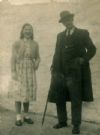 Sheila Byrne (nee Kearney) and her Grandad James